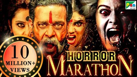 Horror Movies Marathon | South Hindi Dubbed Movies 2020 | Pottu Ek ...