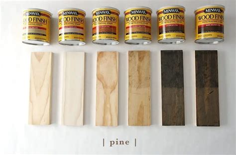 How To Stain Pine Wood | Cut The Wood