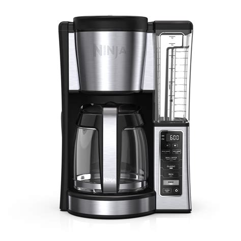 Ninja® 12-Cup Programmable Coffee Maker, Glass Carafe, Stainless Steel ...