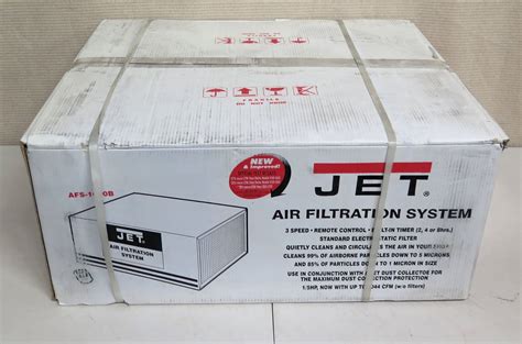 JET Air Filtration System AFS-1000B New in Box - Oahu Auctions