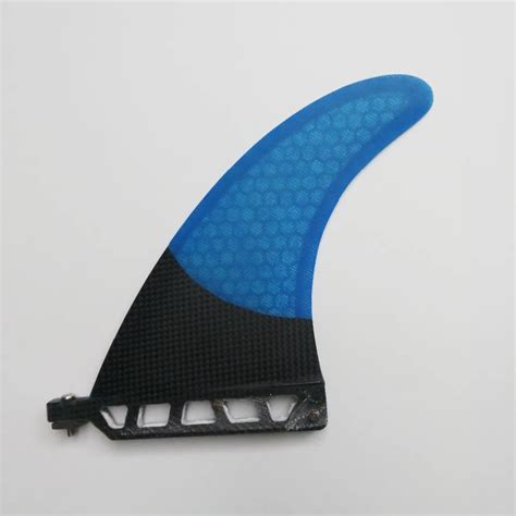 SUP Fin 6 Length Longboard Fin Green Fibreglass Center Fins stand up paddle-in Surfing from ...