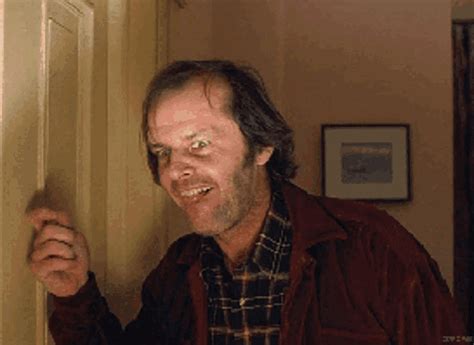 Jack Nicholson Shining GIF - Jack Nicholson Shining - Discover & Share GIFs