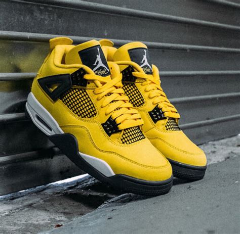 Air Jordan 4 Retro Lightning Tour Yellow Size 15 Mens (408452-700) | eBay