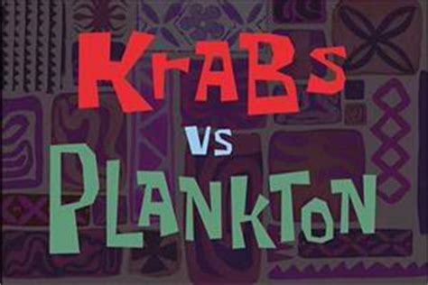 Krabs vs. Plankton (Episode) – From SpongePedia, the biggest SpongeBob-wiki in the world!