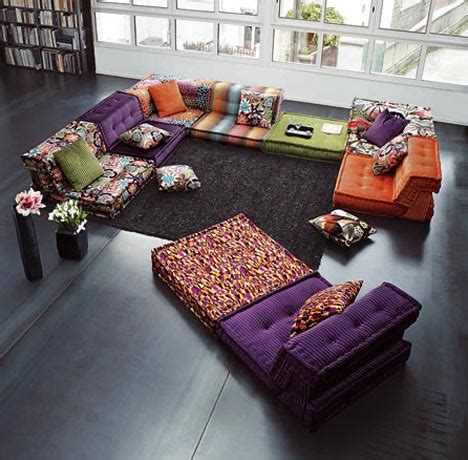 Colorful Furniture Sets for Creative Living Room Interiors | Designs & Ideas on Dornob