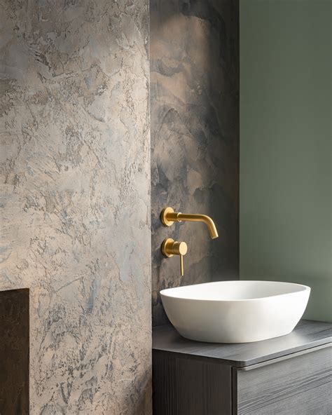 Venetian Plaster Bathroom | Signature Walls