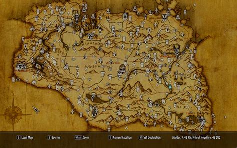 3D World Map Paper Flattened by nushu at Skyrim Nexus - Mods and Community