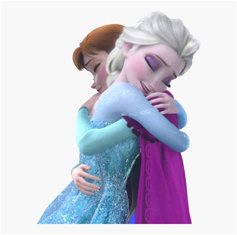 elsa and anna hugging drawing - bluepenartdrawingscreative