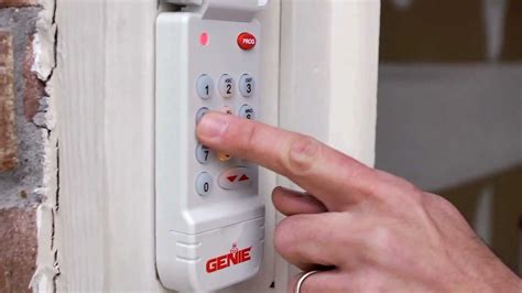 15: Genie Garage Door Opener Keypad Programming