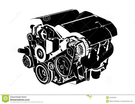 12 Car Engine Vector Images - Cartoon Racing Engines, Car Engine Clip ...