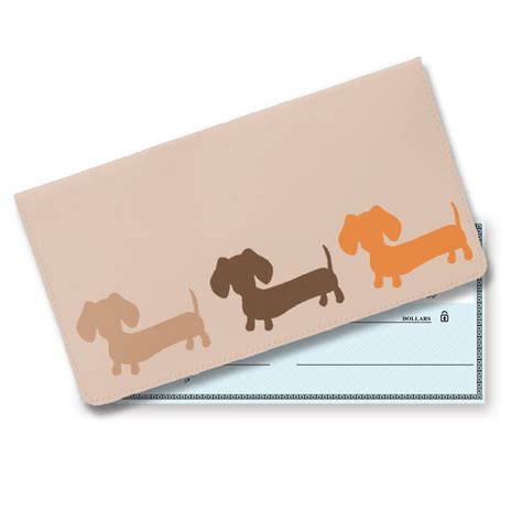 Wiener Dog Checkbook Covers – The Smoothe Store