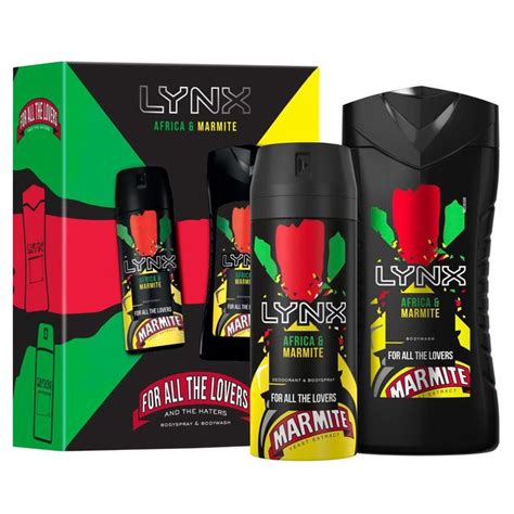 Lynx Africa & Marmite Duo Giftset | Ocado