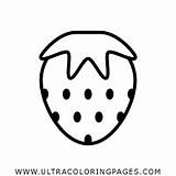 Strawberry Coloring Page  Ultra Pages sketch template