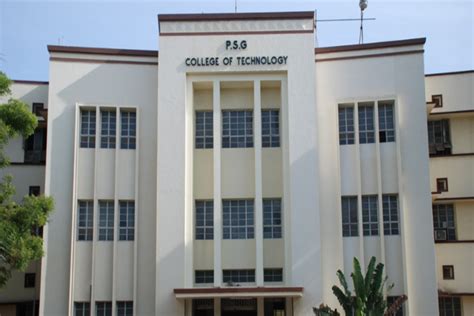 PSG College of Technology (PSGCT) Coimbatore: Admission, Fees, Courses, Placements, Cutoff, Ranking