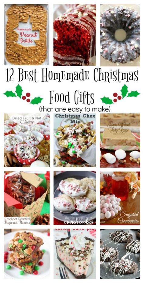 12 Best Homemade Christmas Food Gifts