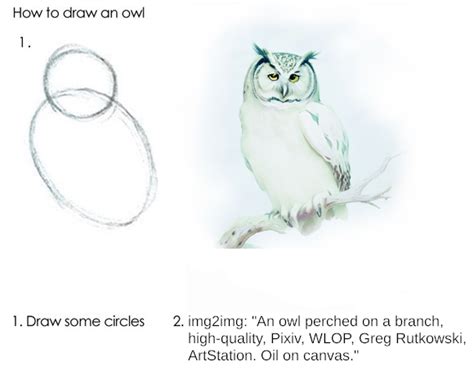 How to draw an owl : r/StableDiffusion