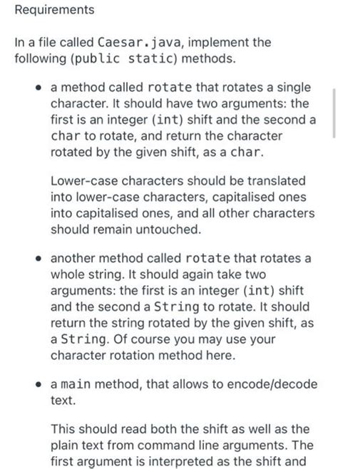 Solved The Caesar Cipher The Caesar cipher is an ancient | Chegg.com