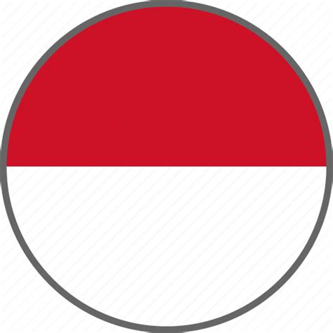 Indonesian Flag Icon Png - 346+ SVG File for Silhouette