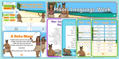 Māori Language Week Resource Pack