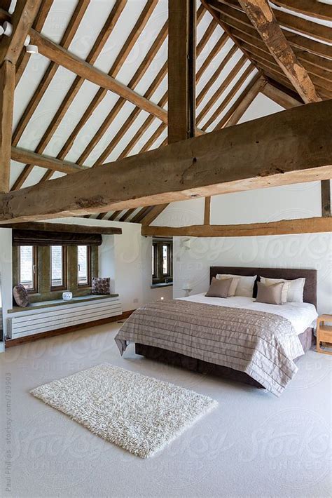 Rustic master bedroom Barn Conversion Bedroom, Barn Conversion Interiors, Loft Conversion, Barn ...