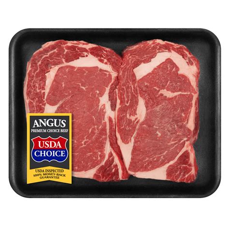 Beef Choice Angus Ribeye Steak, 1.5 - 2.6 lb - Walmart.com - Walmart.com