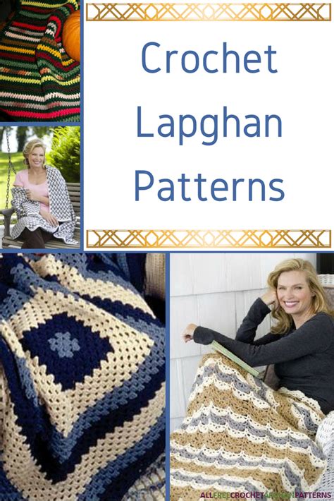 13 Crochet Lapghan Patterns | AllFreeCrochetAfghanPatterns.com