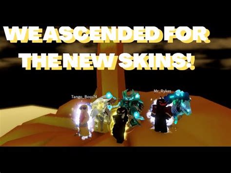 [YBA] DOUBLE MIH and ONE TWOH ASCEND FOR NEW HALLOWEEN SKINS! - YouTube