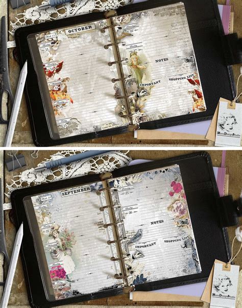 Pocket Size Weekly Planner Inserts 2023 Set No. 4 - Etsy