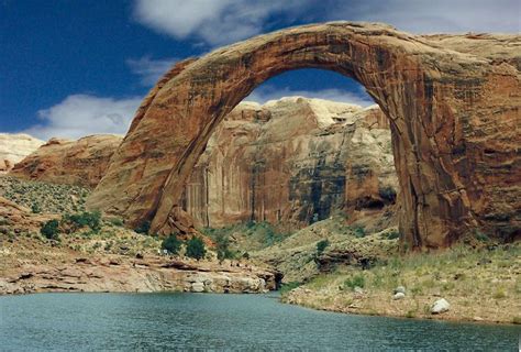 Rainbow Bridge Arizona circa 1994 before the drought | Travel ...