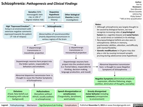 Schizophrenia: Pathogenesis and Symptoms | Calgary Guide