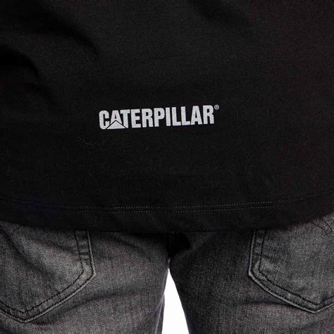 Caterpillar Logos T-shirt black | Bludshop.com