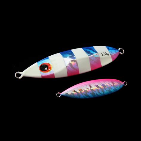 FSTK 80/120g japan metal jig slow pitch jigging fishing lure saltwater jigging lure-in Fishing ...