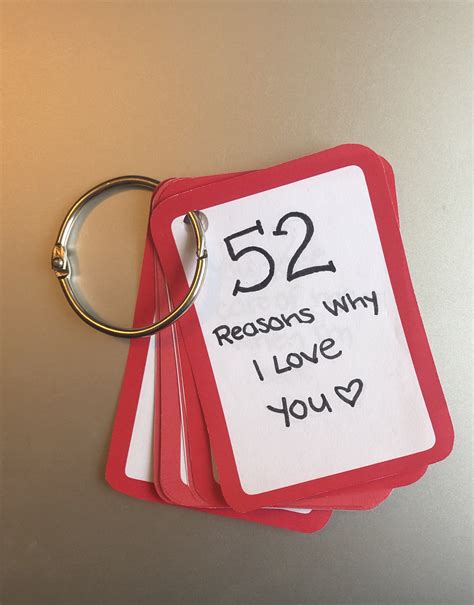 21 Things I Love About You Deck Of Cards Template