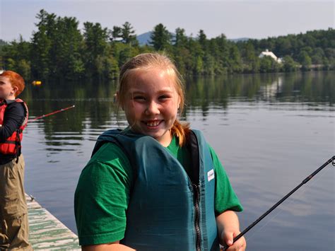 Fishing Camp (ages 10-13) - University of Maine 4-H Camp & Learning Center at Bryant Pond ...