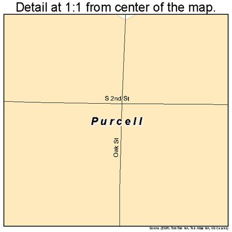 Purcell Missouri Street Map 2960140