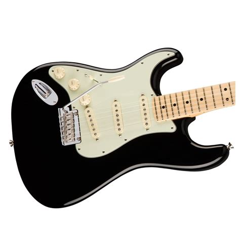 Fender American Pro Stratocaster Left Handed MN, Black at Gear4music