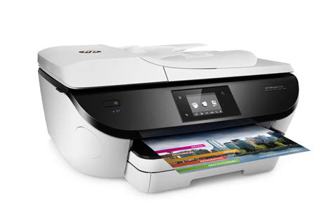 HP OfficeJet 5746 Wireless All-in-One Photo Printer with Mobile Printing in White (Renewed ...