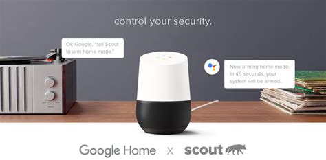 Google Home Security System - Scout Alarm