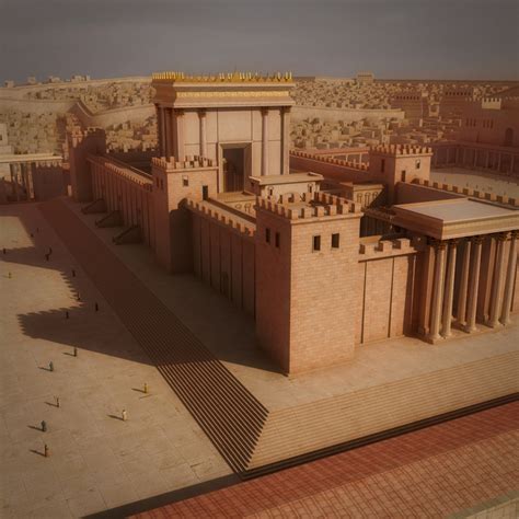 3D solomon temple herod model - TurboSquid 1205853