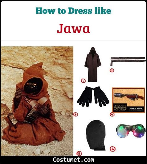 Jawas (Star Wars) Costume for Cosplay & Halloween 2022 | Star wars costumes, Star wars jawa ...