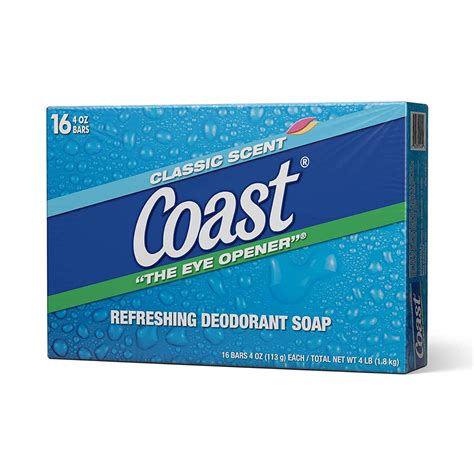 Coast Classic Original Scent Bar Soap, 4 Ounces, 16 Bars – ShopBobbys