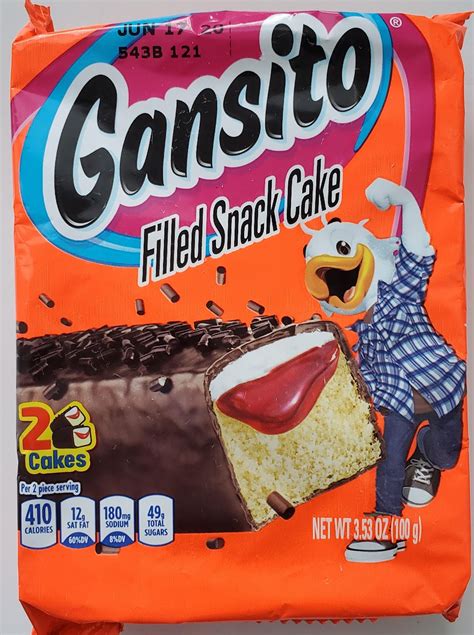 The Retro Dad : Review - Gansito Mexican Snack cake by Marinela