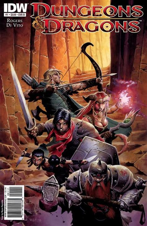 Dungeons And Dragons #1, November 2010, cover by Wayne Reynolds | Dungeons and dragons movie ...