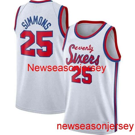 Custom Ben Simmons #25 Mens Swingman Jersey Stitched Mens Women Youth ...