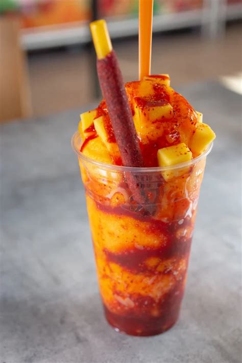 Chamoy on Oranges is a Tangy, Spicy Snack | Mexican snack foods ...