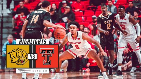 Arkansas-Pine Bluff vs. No. 13 Texas Tech Basketball Highlights (2018-19) | Stadium - YouTube