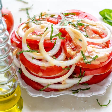 Sweet Onion + Tomato Salad