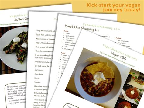 30 Day Vegan Meal Plan — Vegan Meal Planning