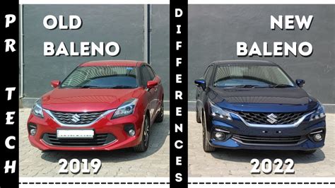 New Baleno 2022 VS Baleno 2019 difference | PR tech's #baleno2022 - YouTube