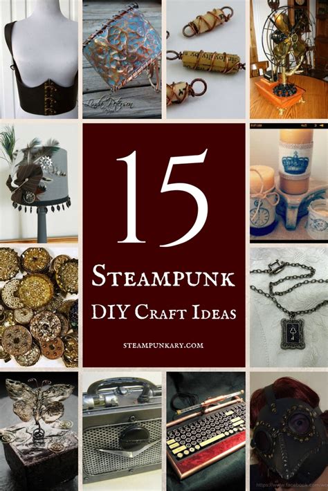 15 Steampunk DIY Craft Ideas